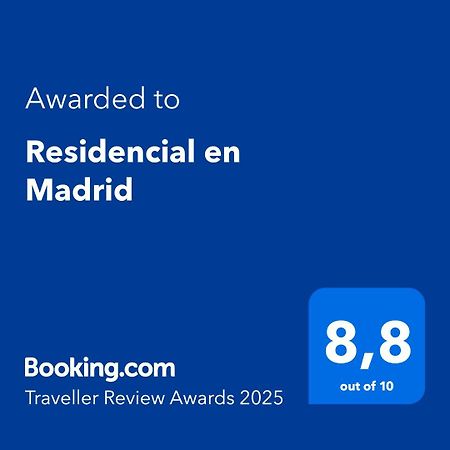 Residencial En Madrid Alquiler De Corta Estancia No Turistico Екстериор снимка